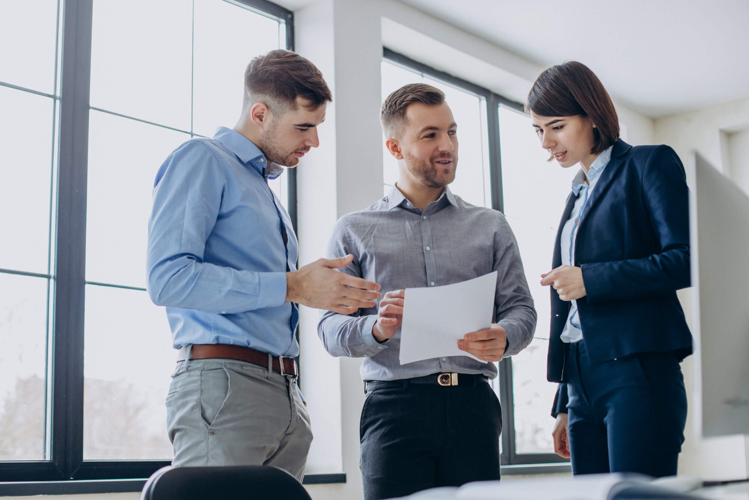 Group of business people working in office krypto-advokat-bratislava-slovakia