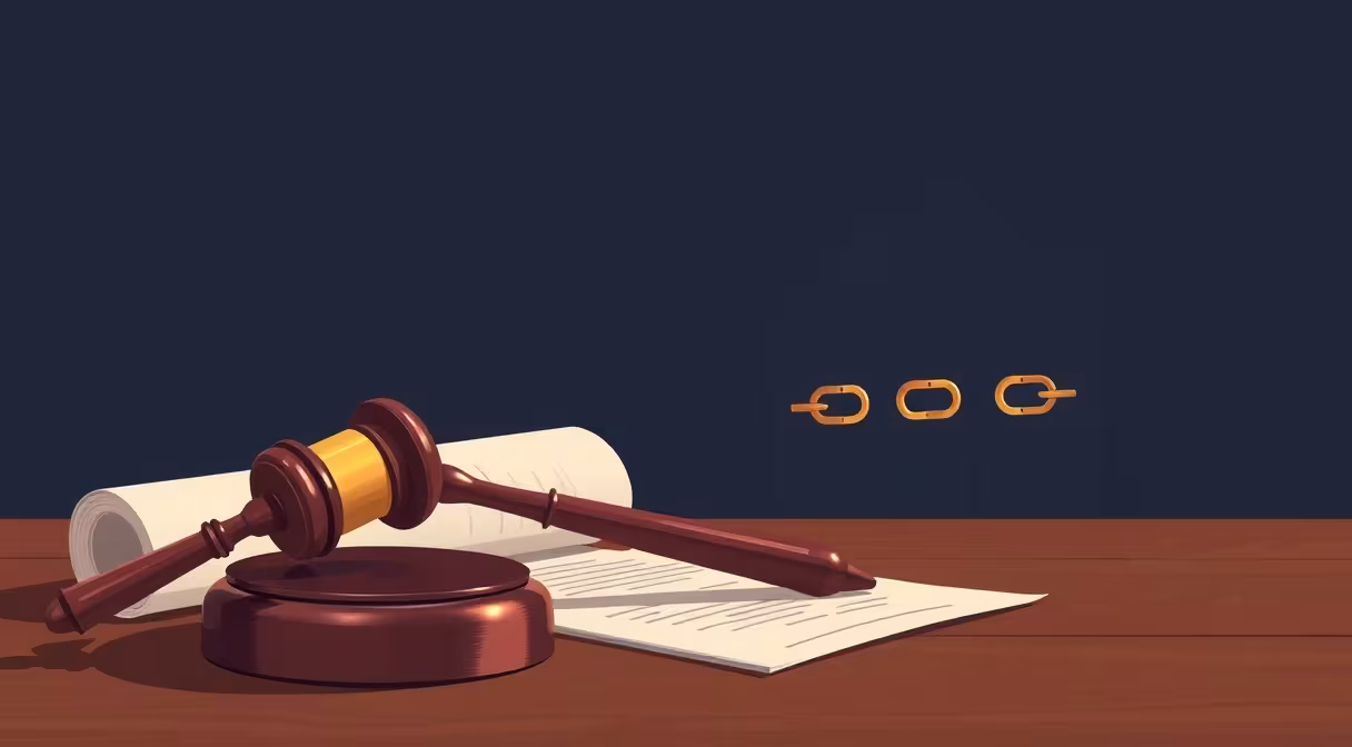 Kladičko a dokument na stole s cieľom symbolizovať odporovateľnosť právnych úkonov.