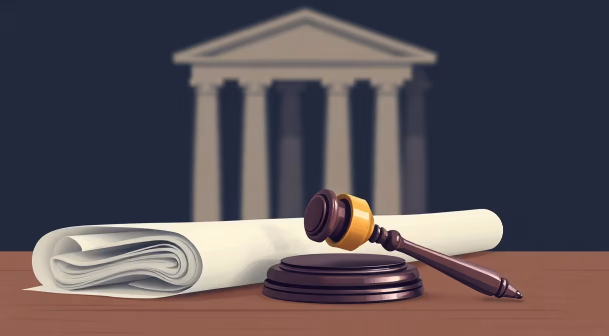 Gavel na dokumentoch a stavebný plán pri vyvlastňovaní pozemkov